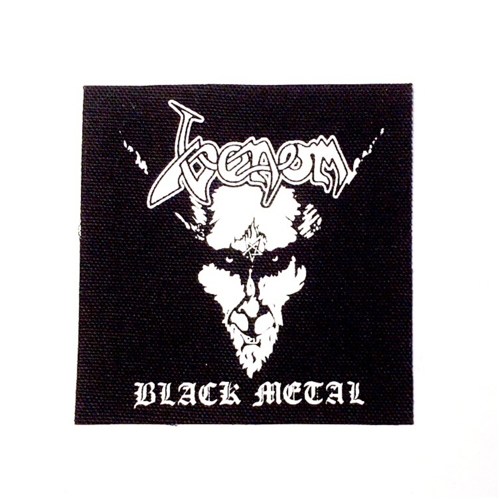 Venom “Black Metal” Screen Printed Canvas Patch
